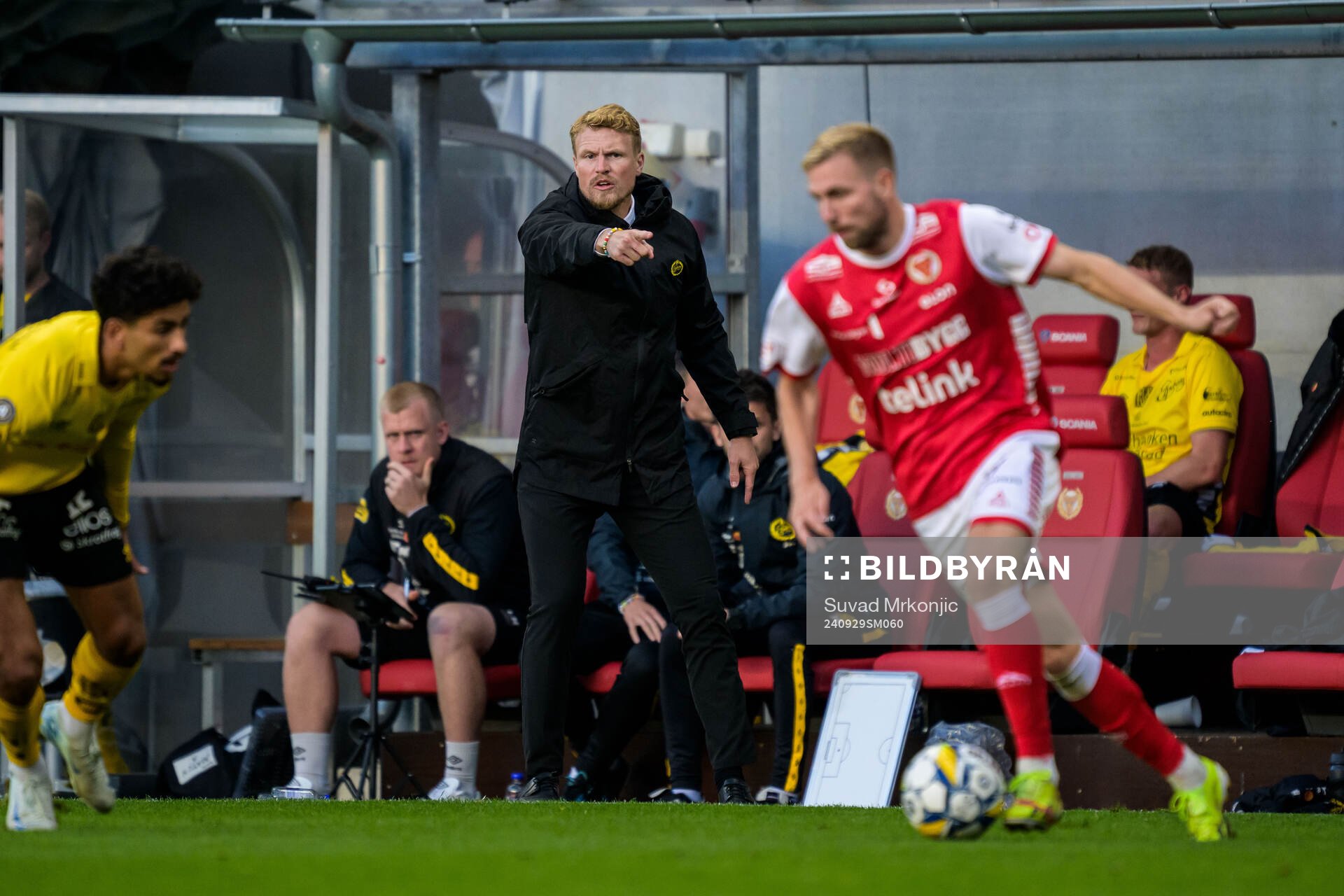 Elfsborgs manager Oscar Hiljemark