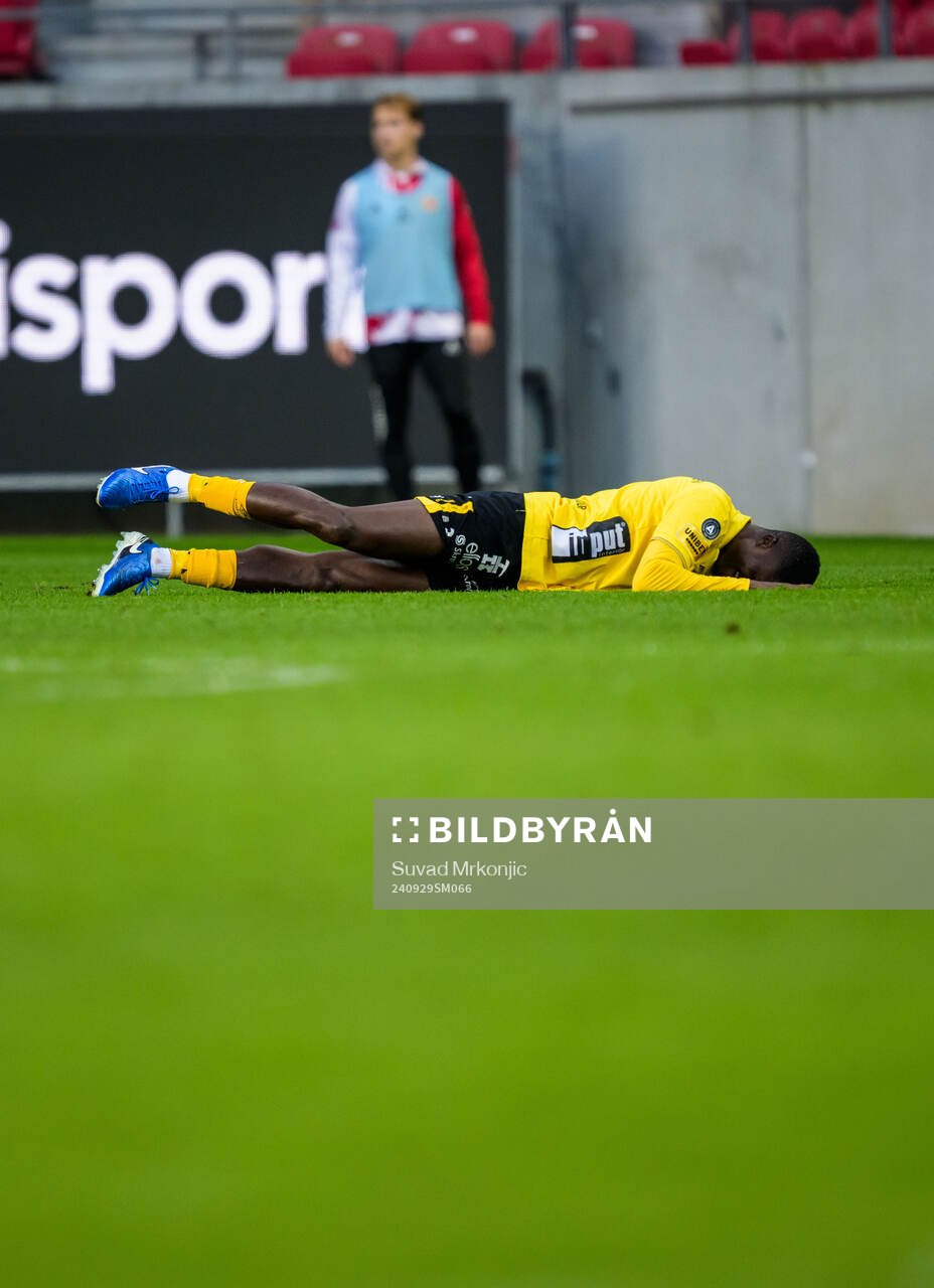 Elfsborgs Terry Yegbe har ont