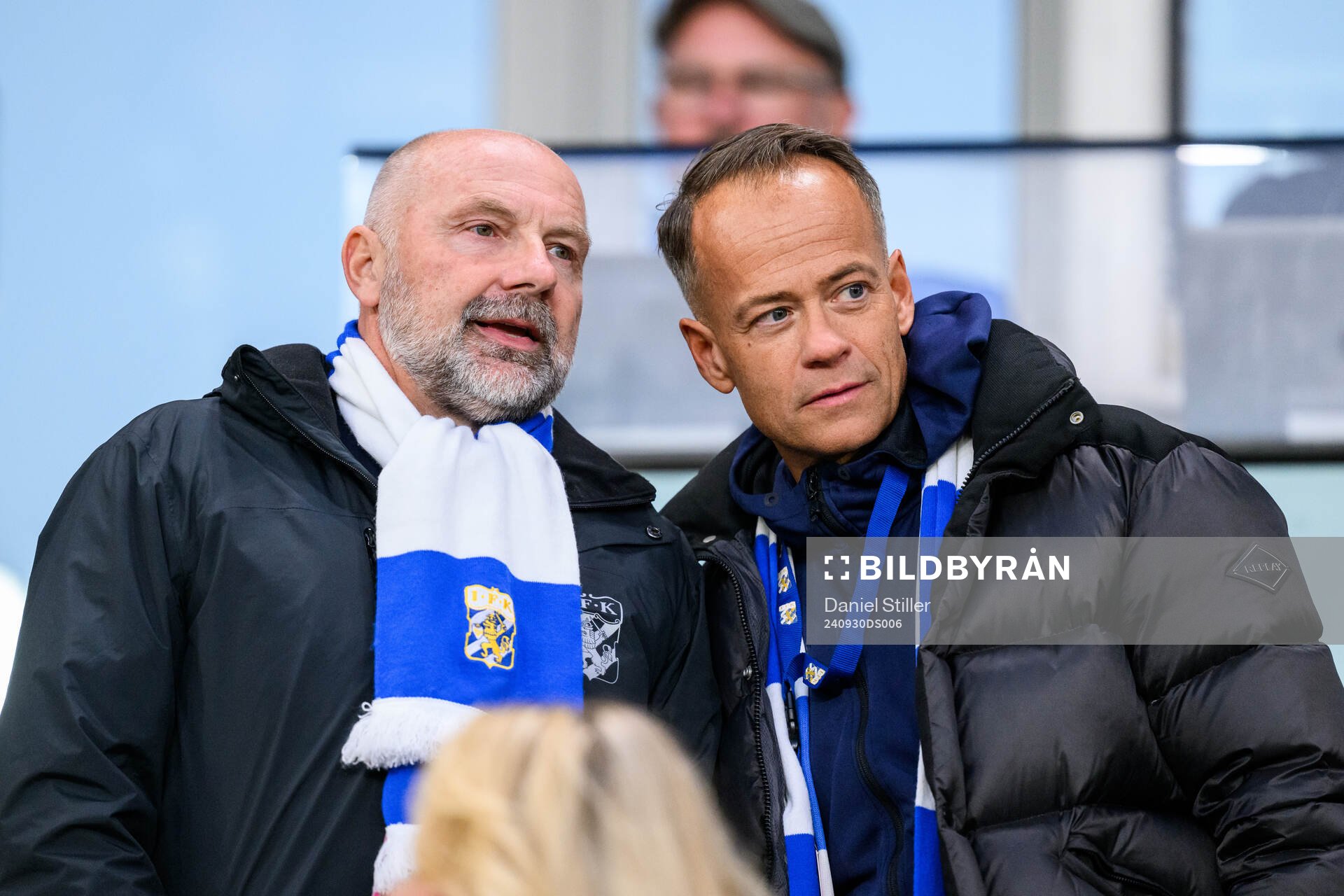 IFK Göteborgs klubbdirektör Håkan Mild och Ordförande