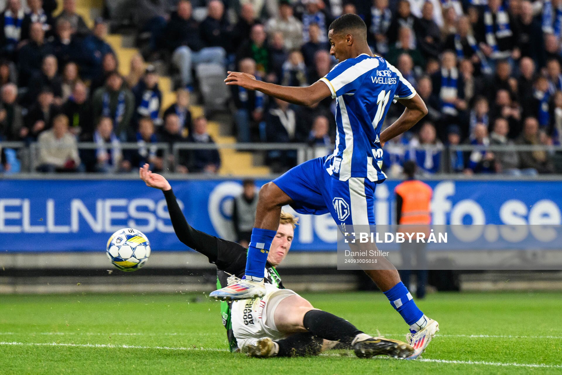 IFK Göteborgs Paulos Abraham och GAIS Filip Beckman