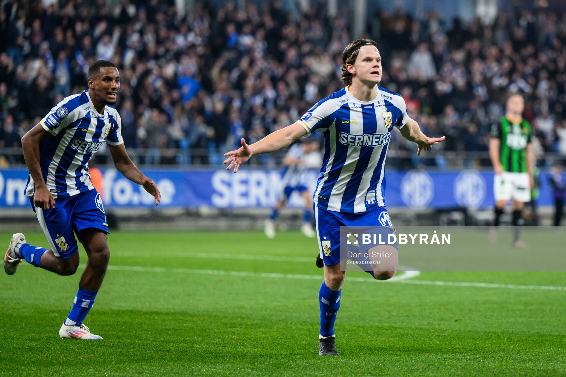 IFK Göteborgs Kolbeinn Thordarson jublar