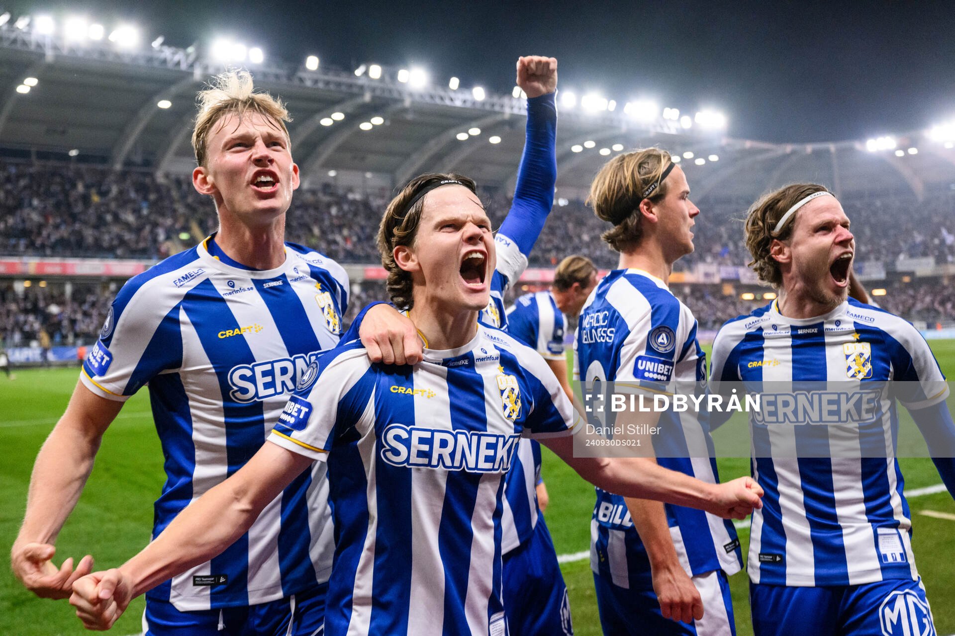 IFK Göteborgs Kolbeinn Thordarson jublar