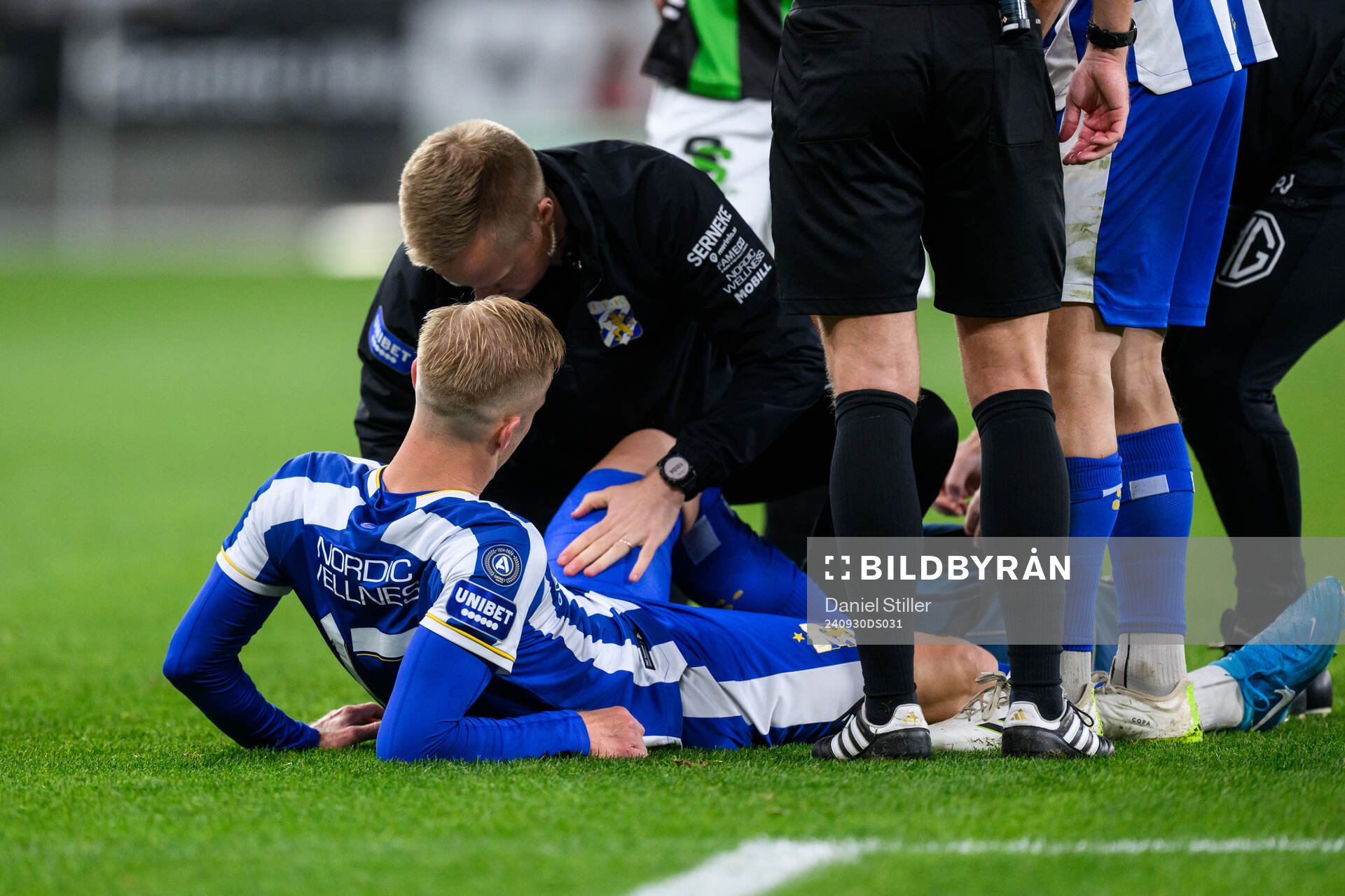 IFK Göteborgs Oscar Wendt får läkarvård