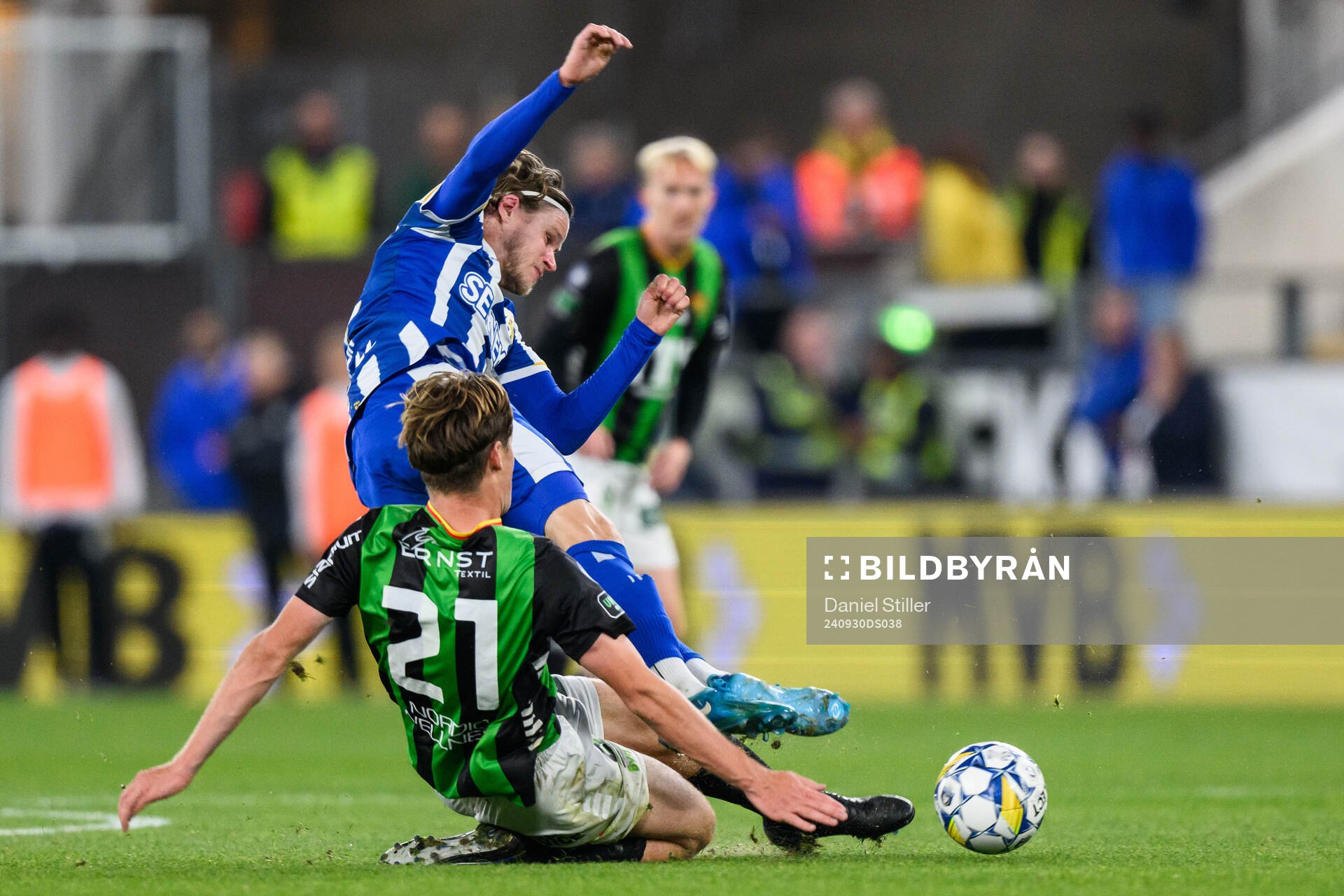 IFK Göteborgs Gustaf Norlin och GAIS Axel Henriksson