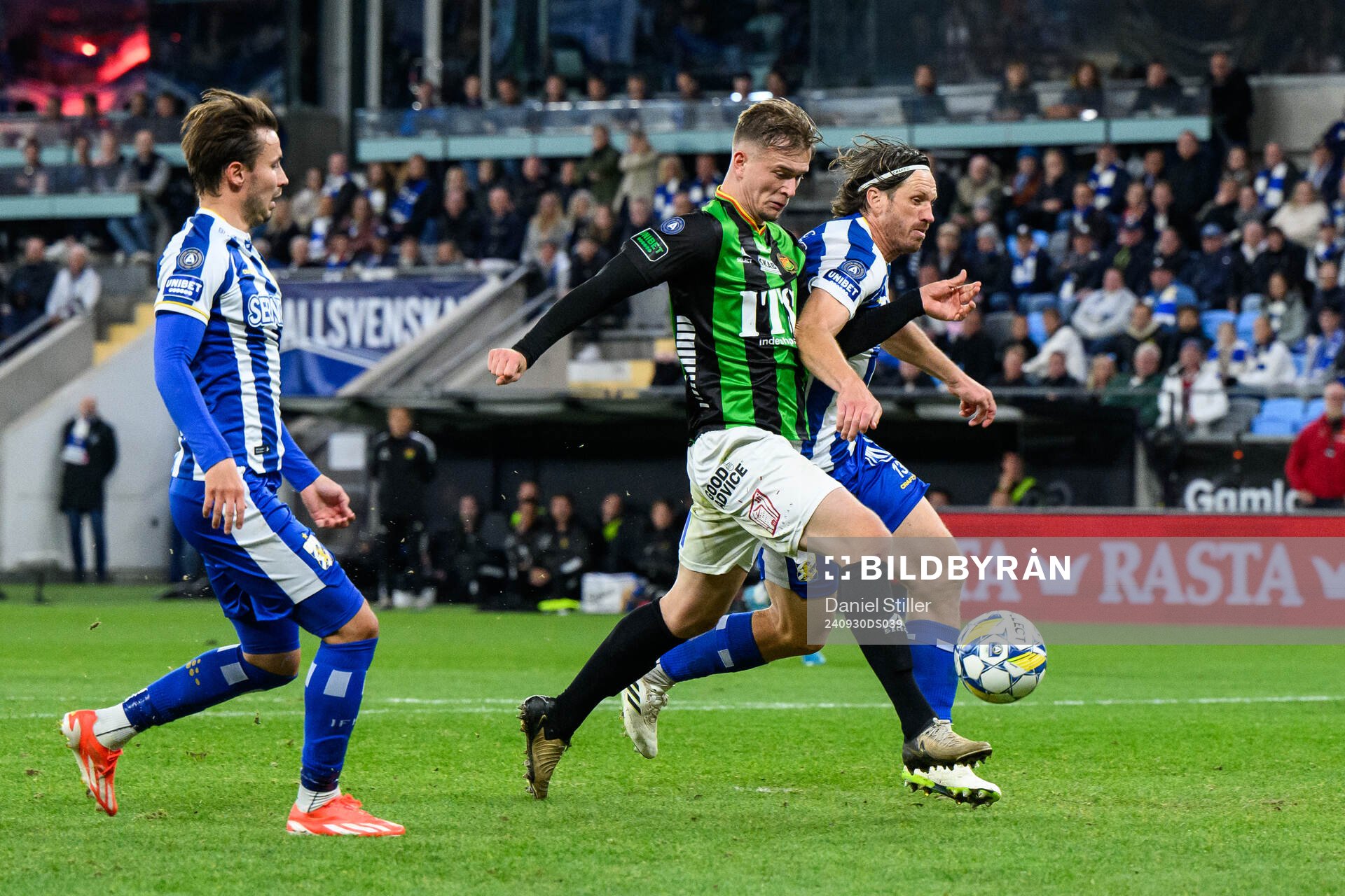 GAIS Alexander Ahl Holmström och IFK Göteborgs Gustav