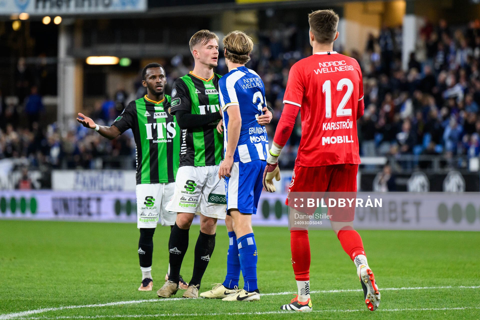 GAIS Alexander Ahl Holmström och IFK Göteborgs August