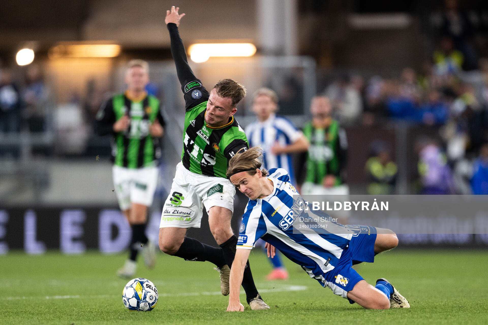 GAIS Alexander Ahl Holmström och IFK Göteborgs August