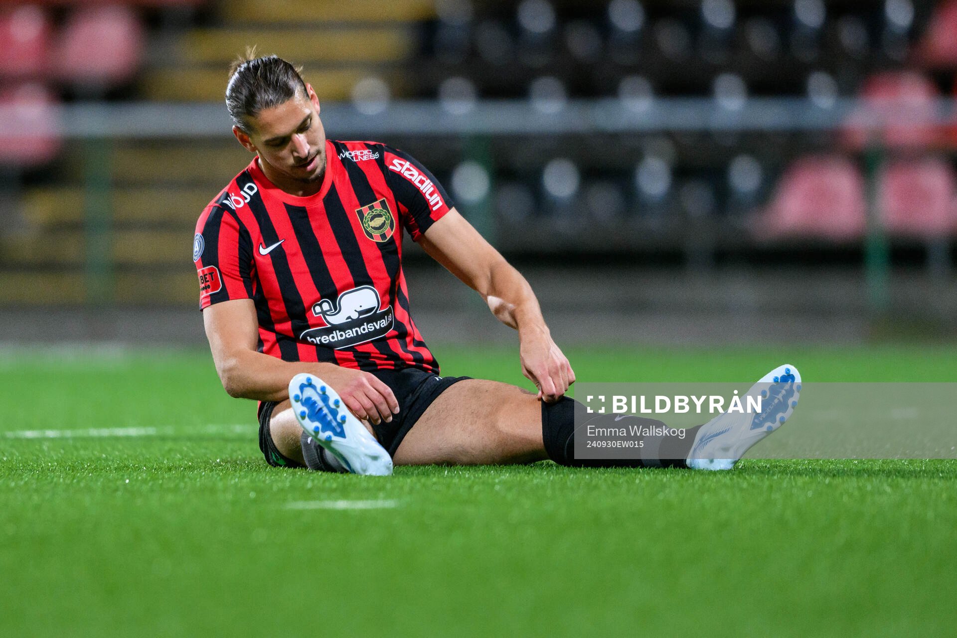 Brommapojkarnas Nikola Vasic deppar