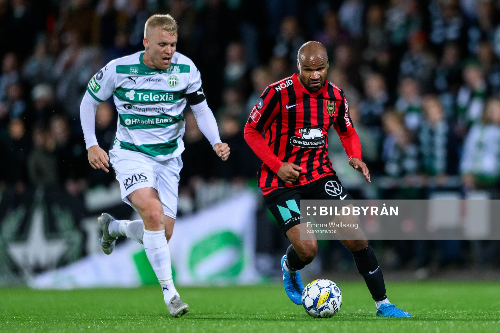 Västerås Simon Johansson och Brommapojkarnas Serge-Junior