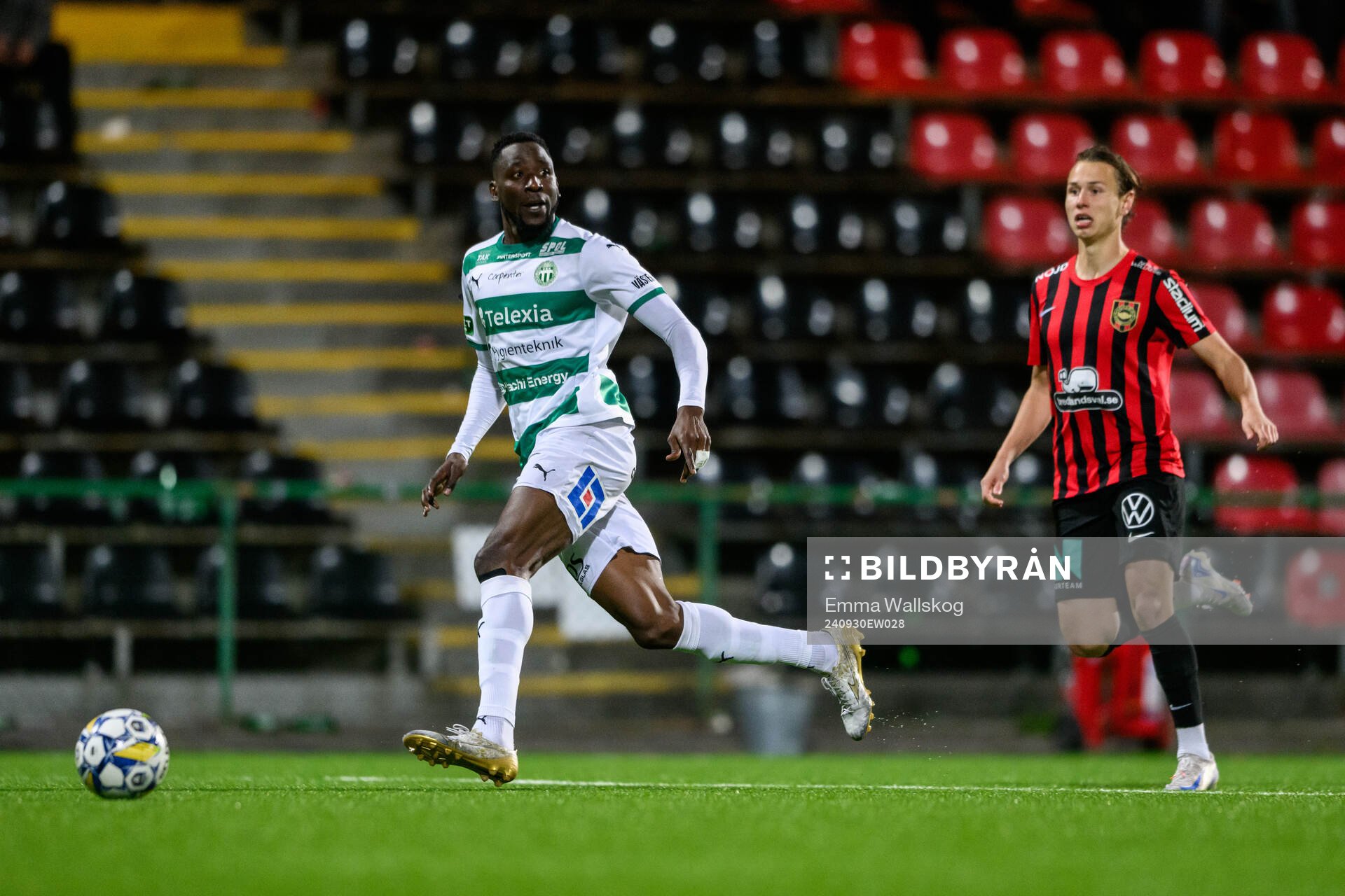 Västerås Frederic Nsabiyumva och Brommapojkarnas Alex