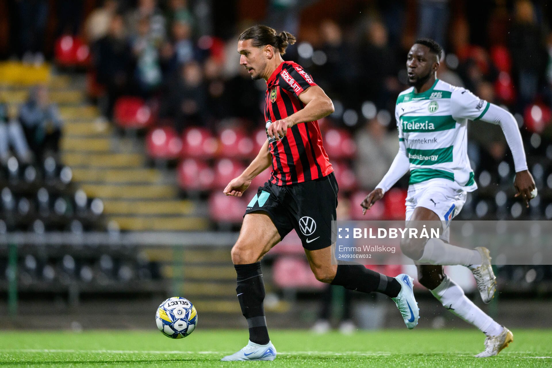 Brommapojkarnas Nikola Vasic och Västerås Frederic