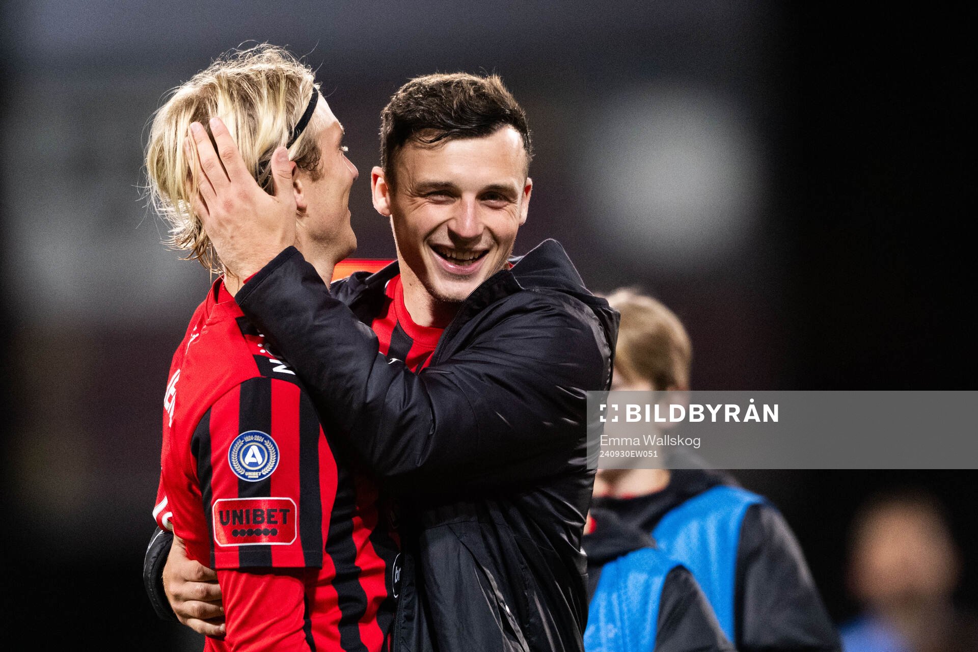 Brommapojkarnas Alexander Jensen och Adam Skanning Jakobsen