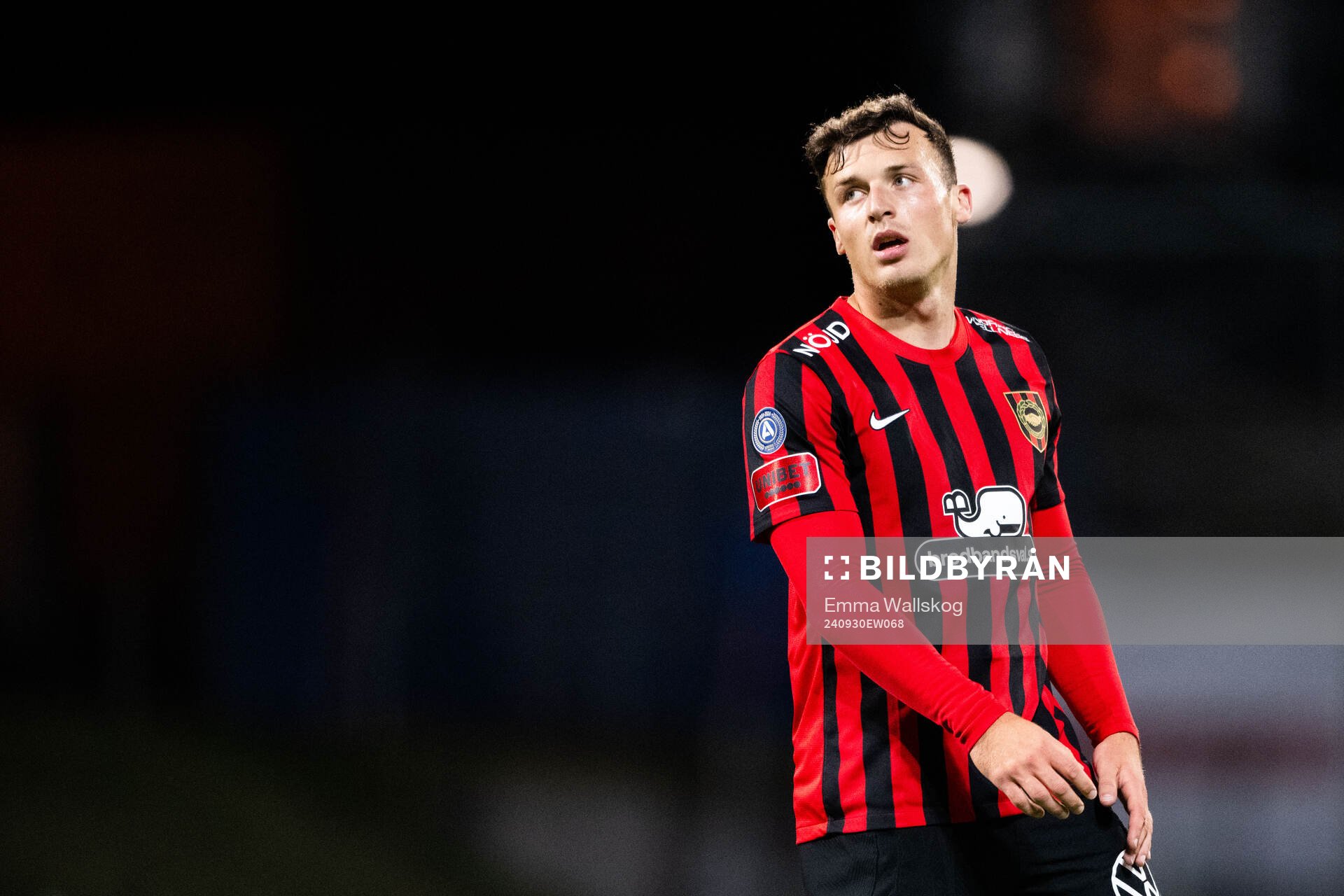 Brommapojkarnas Adam Skanning Jakobsen deppar