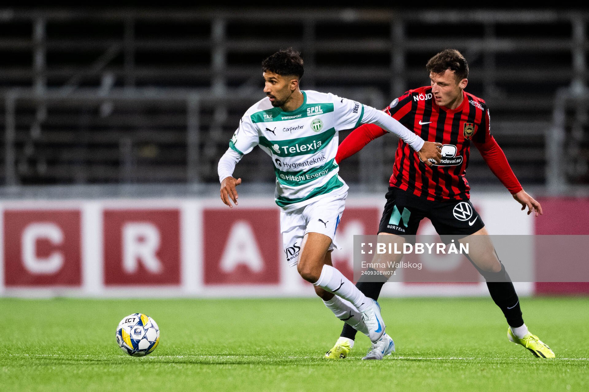 Västerås Elyas Bouzaiene och Brommapojkarnas Adam