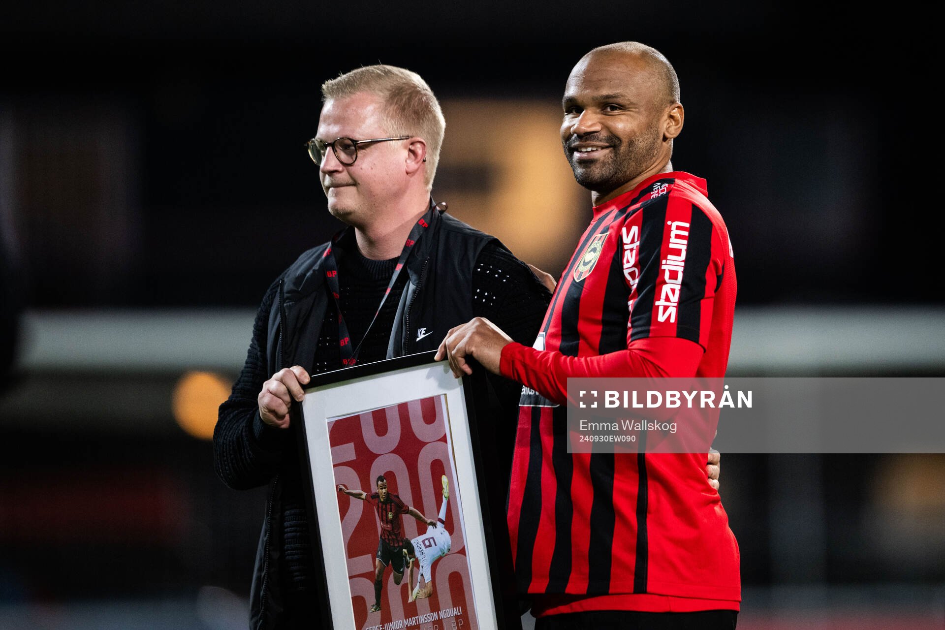 Brommapojkarnas Serge-Junior Martinsson Ngouali tilldelas