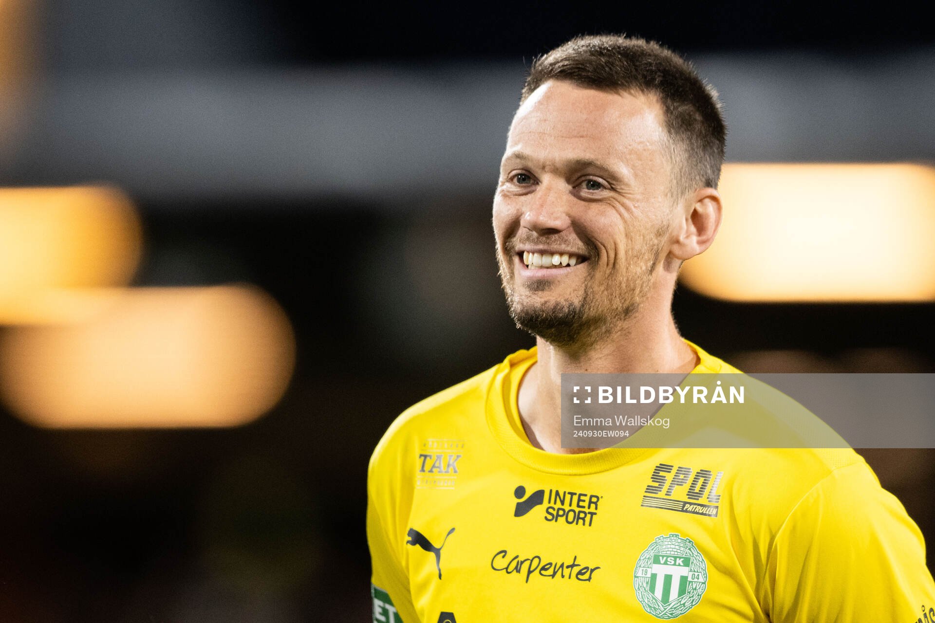 Västerås målvakt Anton Fagerström