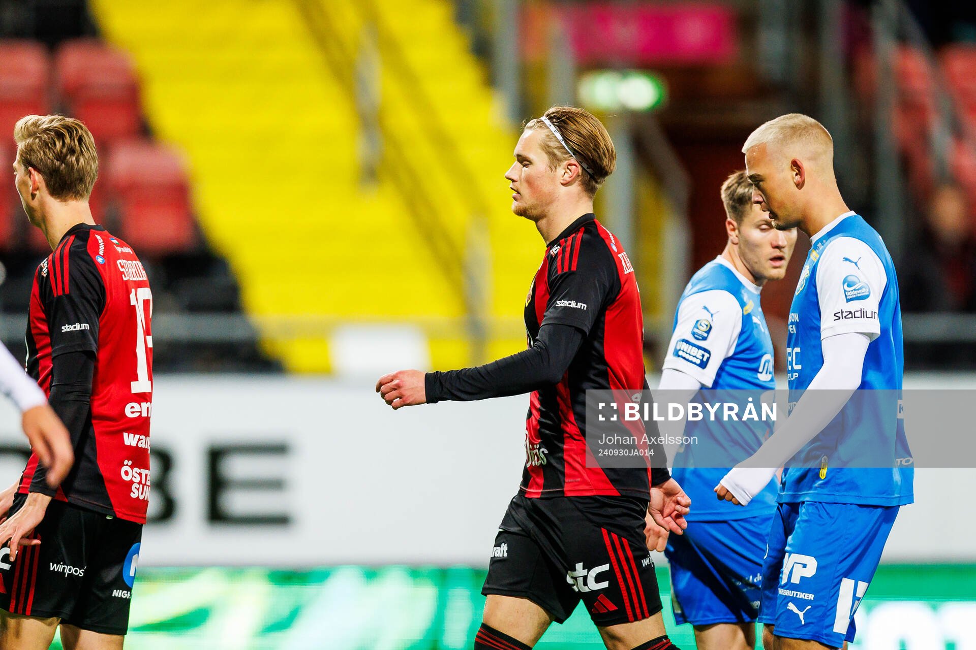 Östersunds Sebastian Karlsson Grach deppar