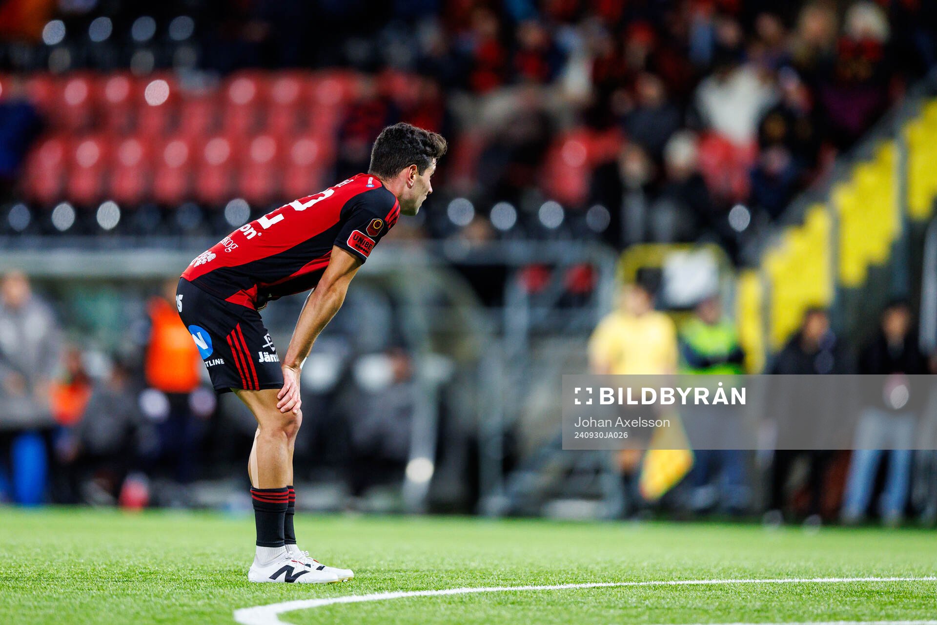Östersunds Ahmed Bonnah deppar