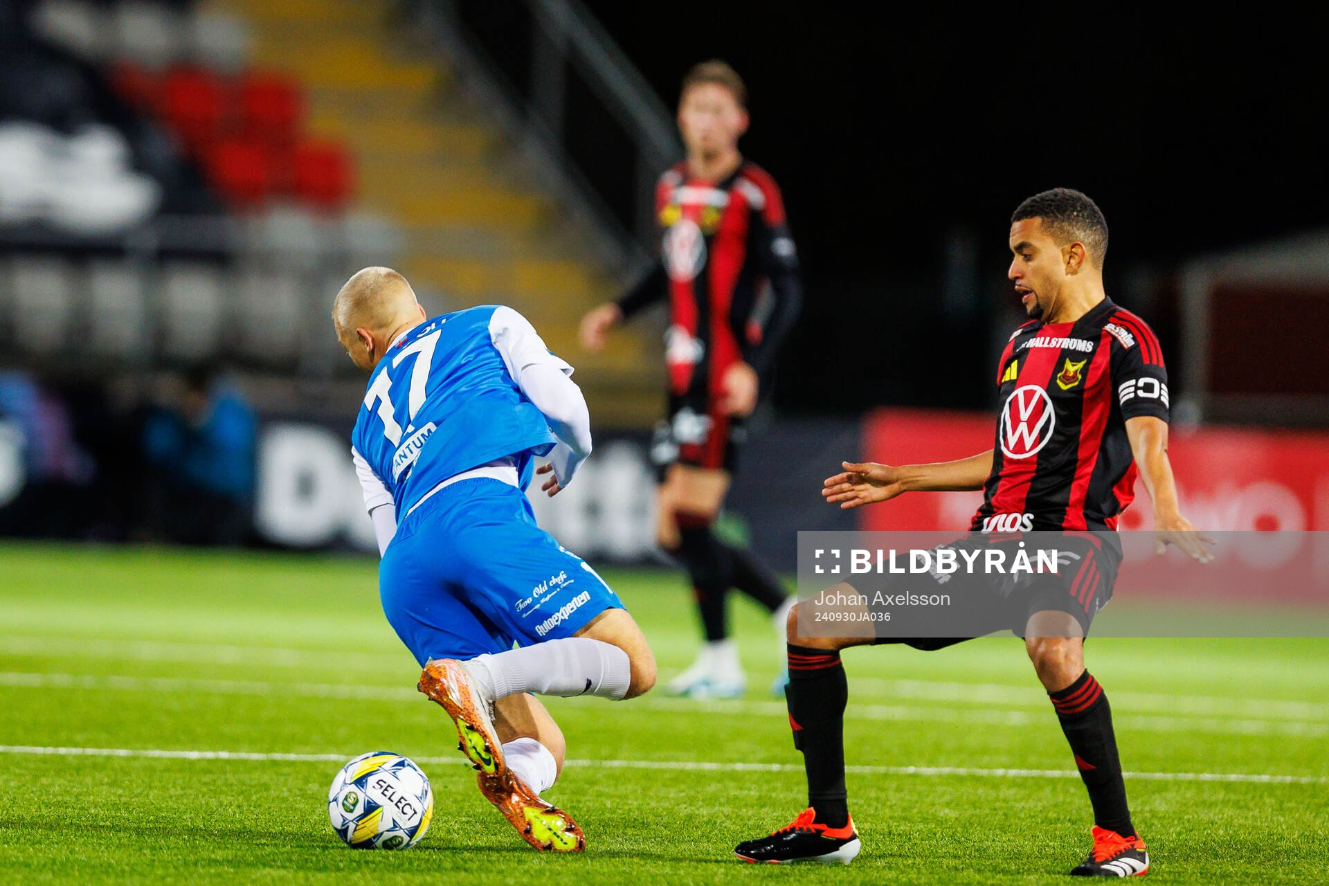 IK Oddevolds Olle Kjellman Olblad och Östersunds Erick