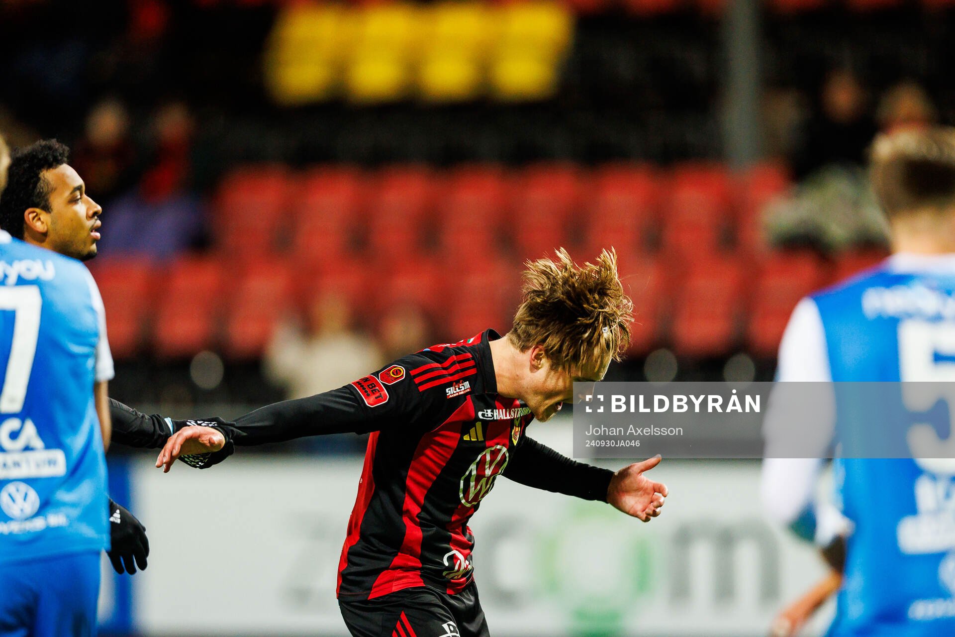 Östersunds Sebastian Karlsson Grach deppar