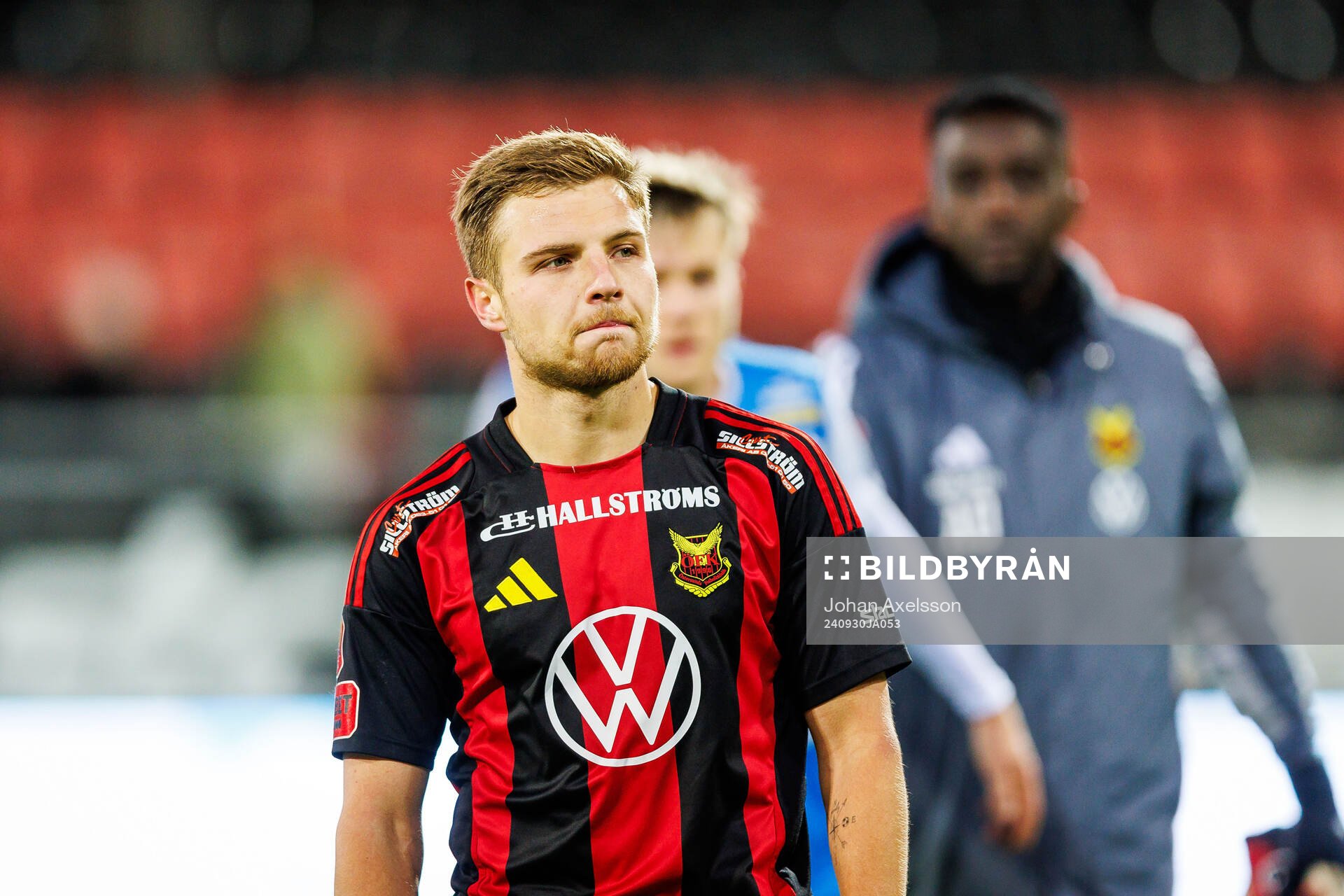 Östersunds Mykola Musolitin deppar