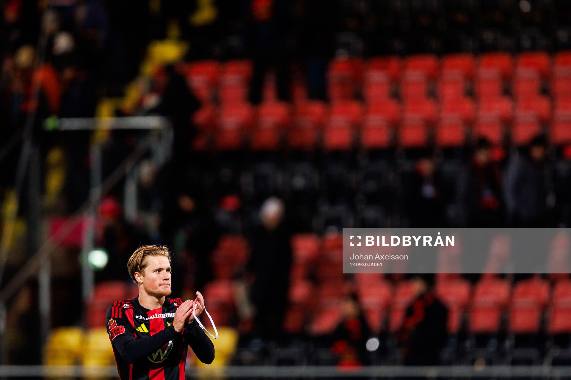 Östersunds Sebastian Karlsson Grach deppar