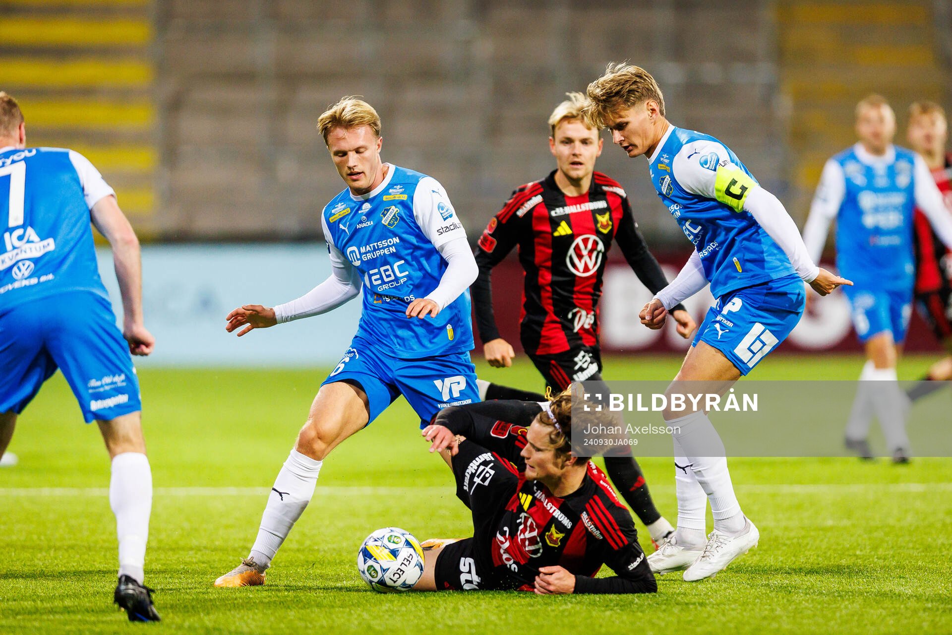 IK Oddevolds Gabriel Sandberg och Östersunds Sebastian