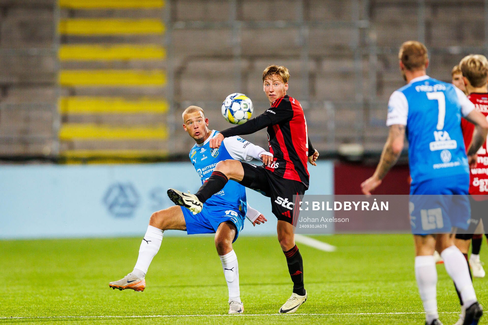 IK Oddevolds Olle Kjellman Olblad och Östersunds Albin