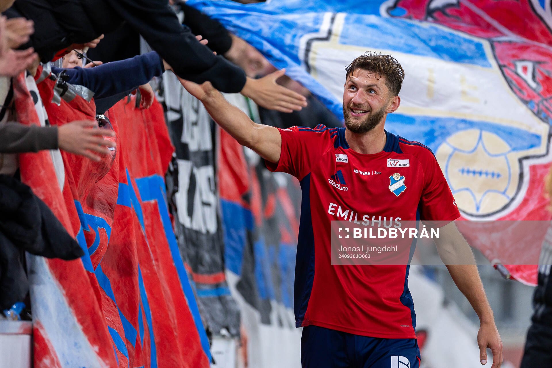 Östers Alibek Aliev jublar