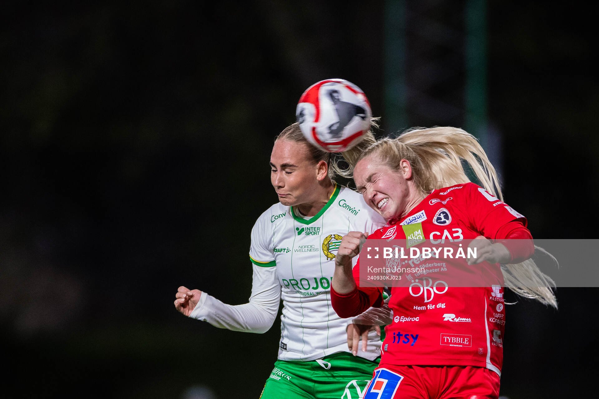 Hammarbys Cathinka Tandberg och KIF Örebros Maggy
