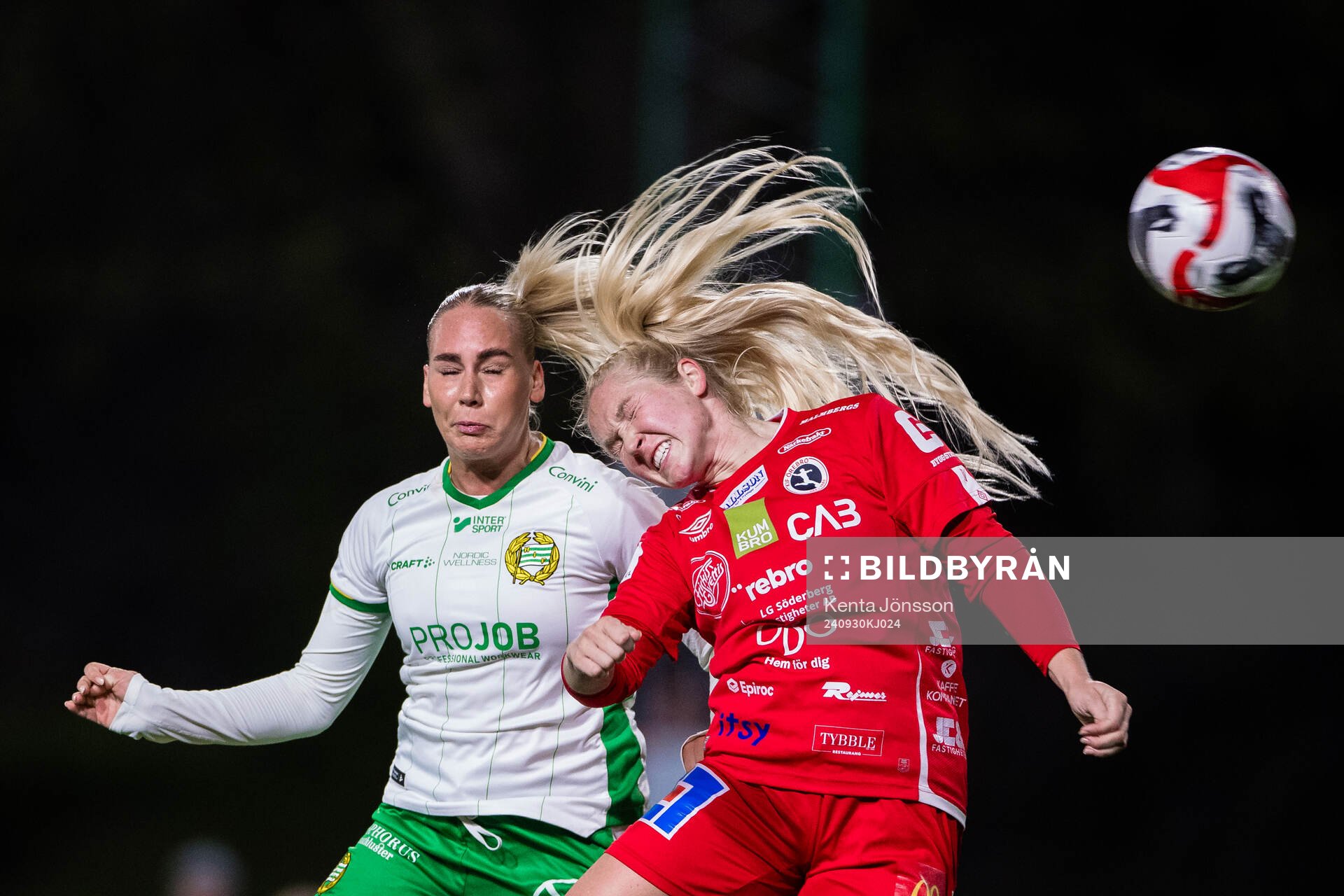 Hammarbys Cathinka Tandberg och KIF Örebros Maggy