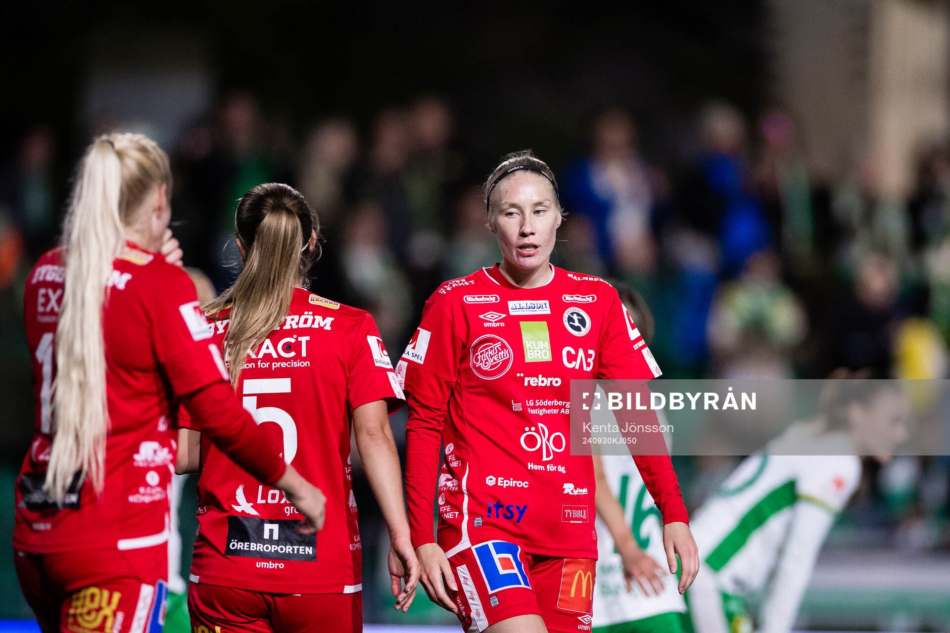 KIF Örebros Maggy Elizabeth Henschler, Amanda Altheden och