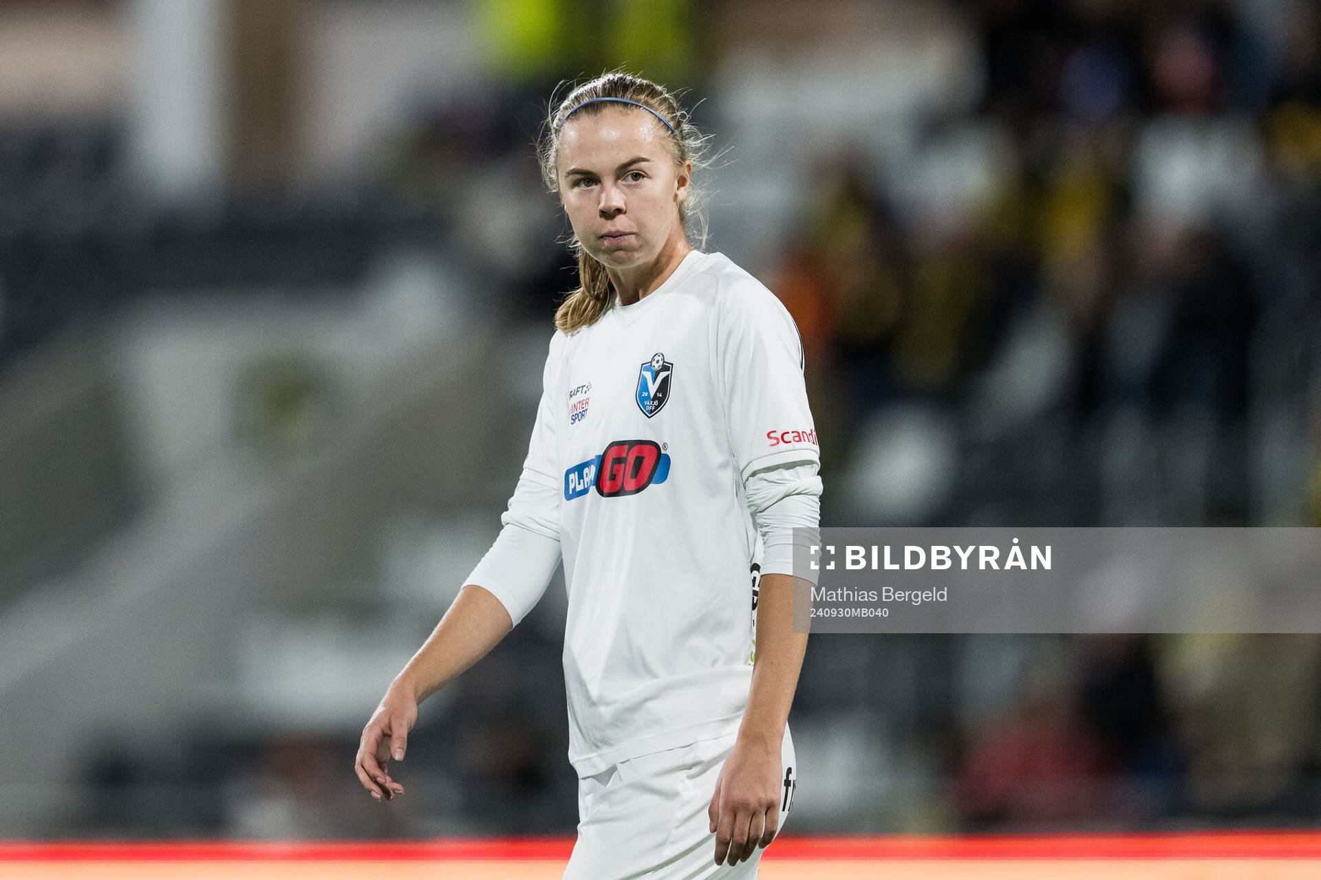Växjö DFFs Elin Nilsson deppar