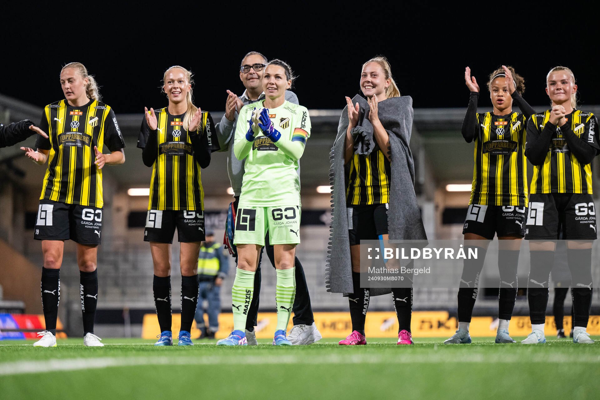 Häckens Elma Junttila Nelhage, Lisa Löwing, målvakt