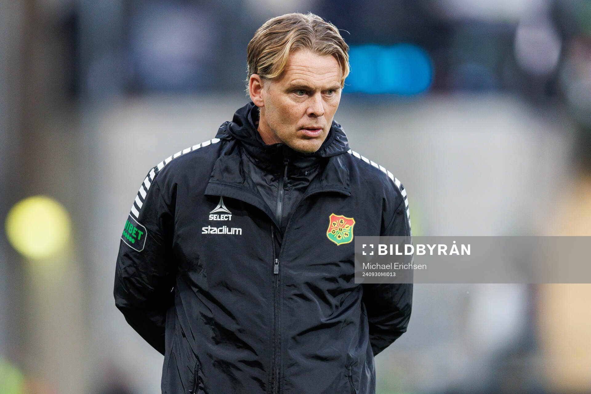 GAIS tränare Fredrik Holmberg
