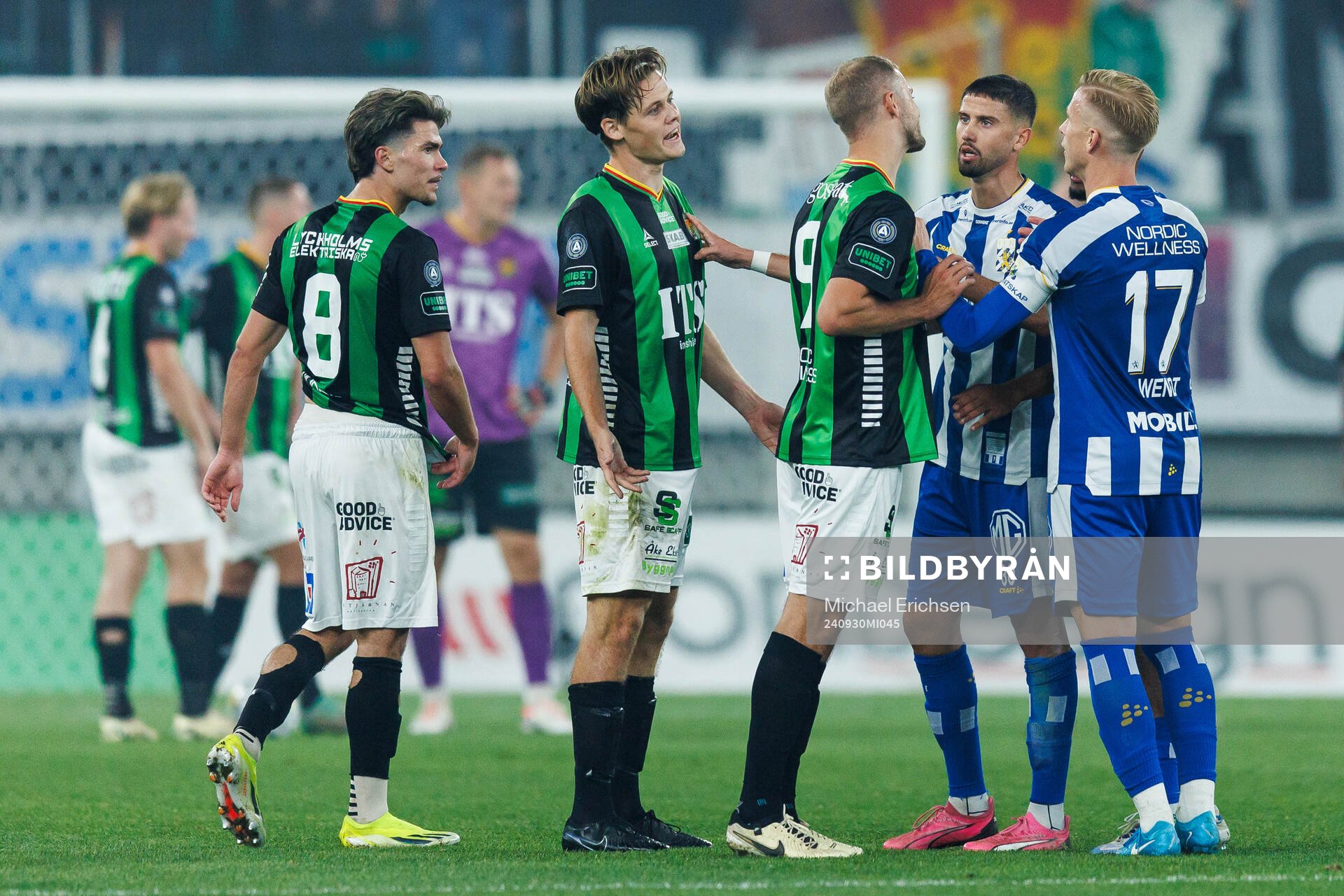 GAIS William Milovanovic, Axel Henriksson och Gustav
