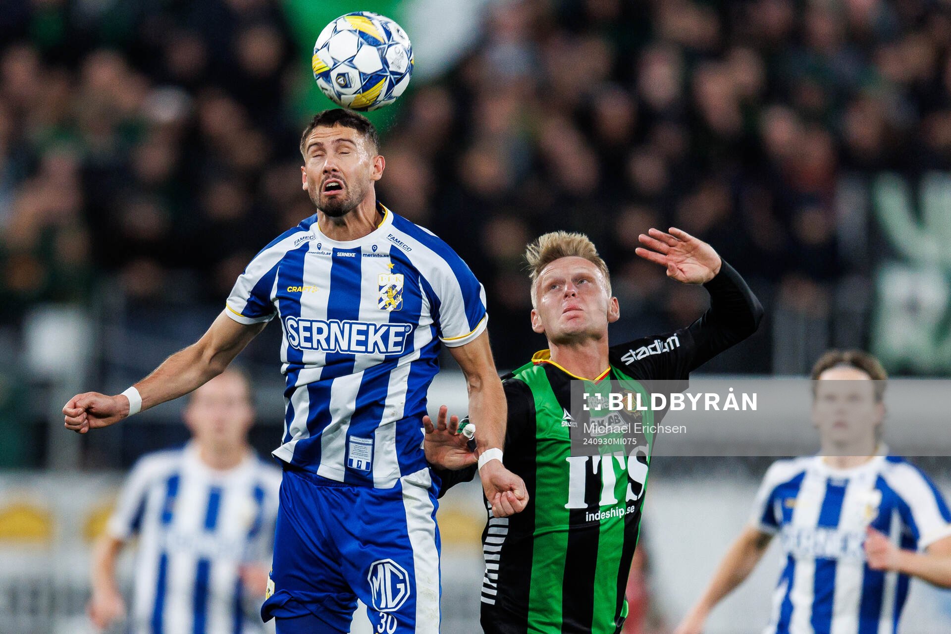 IFK Göteborgs Ramon Pascal Lundqvist och GAIS Joackim