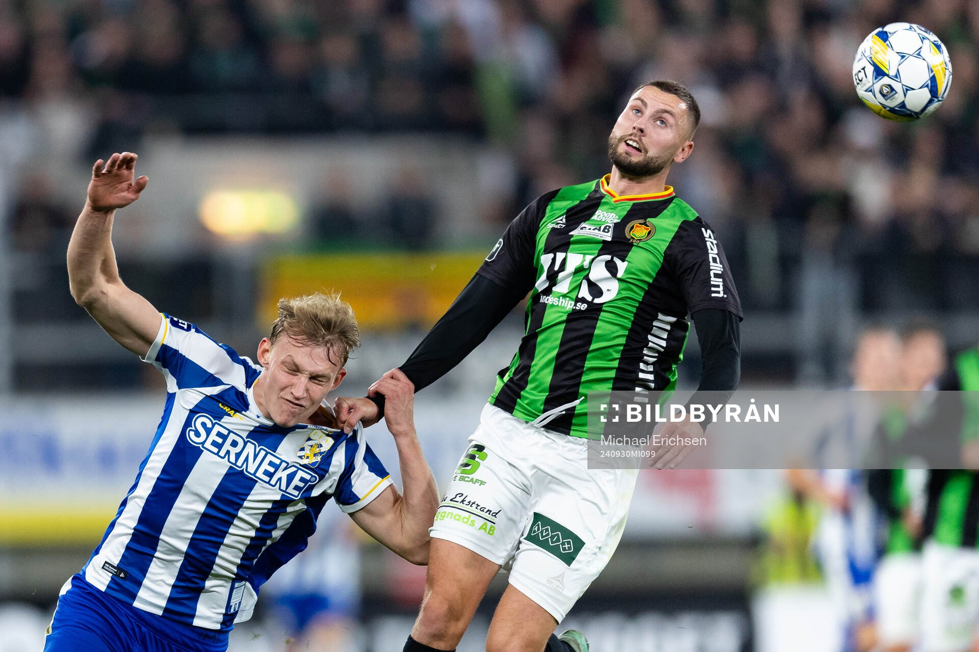IFK Göteborgs Laurs Skjellerup och GAIS Axel Norén