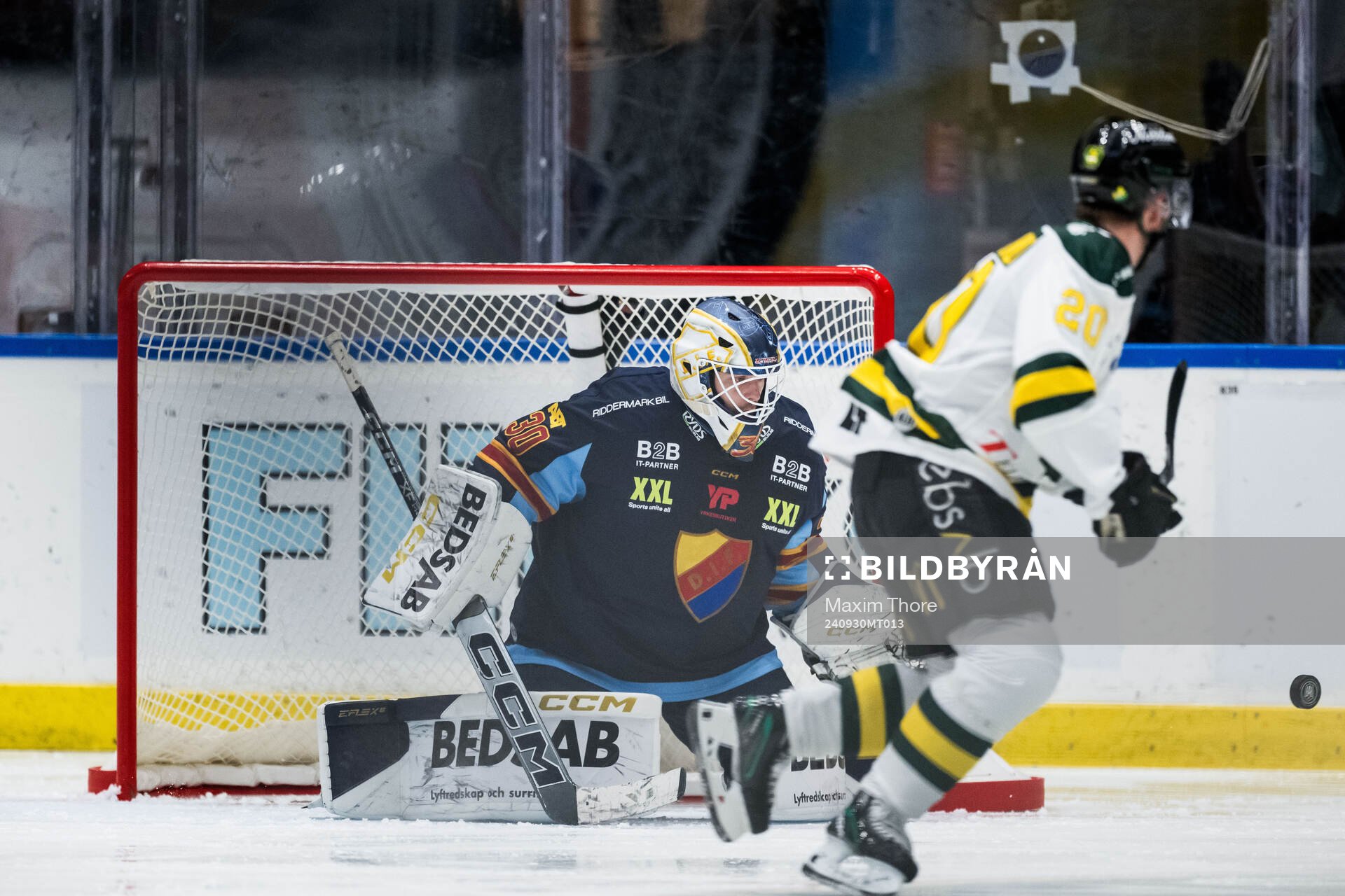 Djurgårdens målvakt Hugo Hävelid