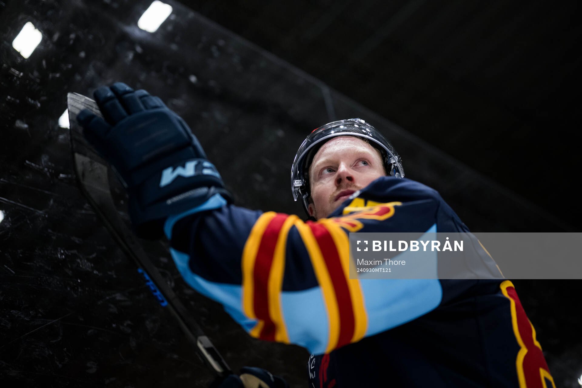 Djurgårdens Colby Sissons jublar
