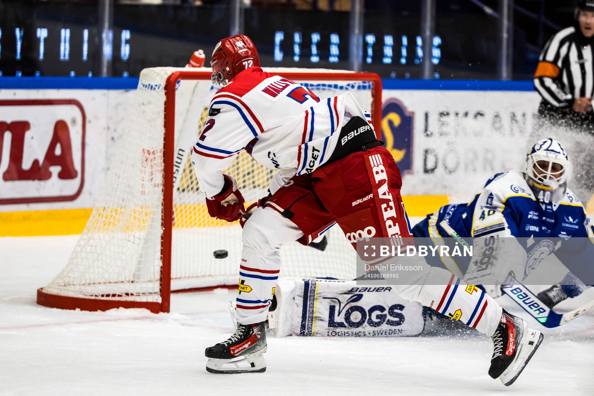 Timrås Erik Walli Walterholm gör 1-1