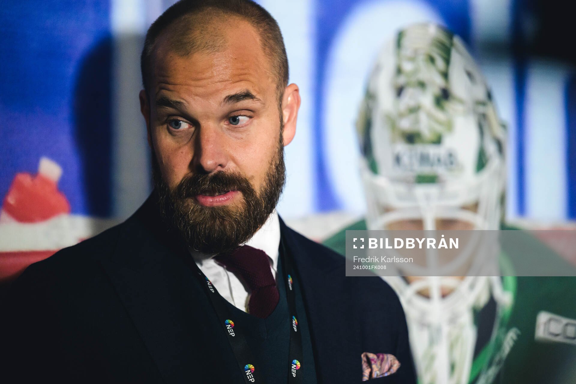 Sanny Lindström, kommentator på TV4 som får hoppa in som