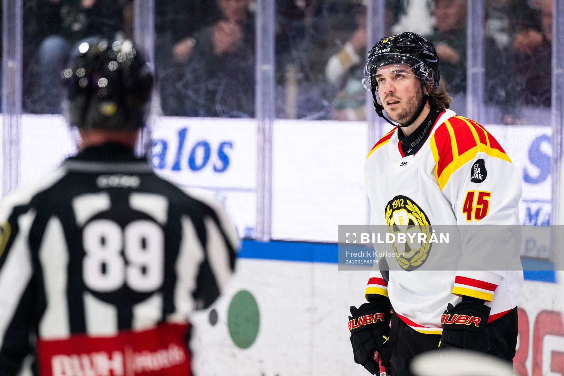 Brynäs Charles-Édouard D'astous reagerar på domslut