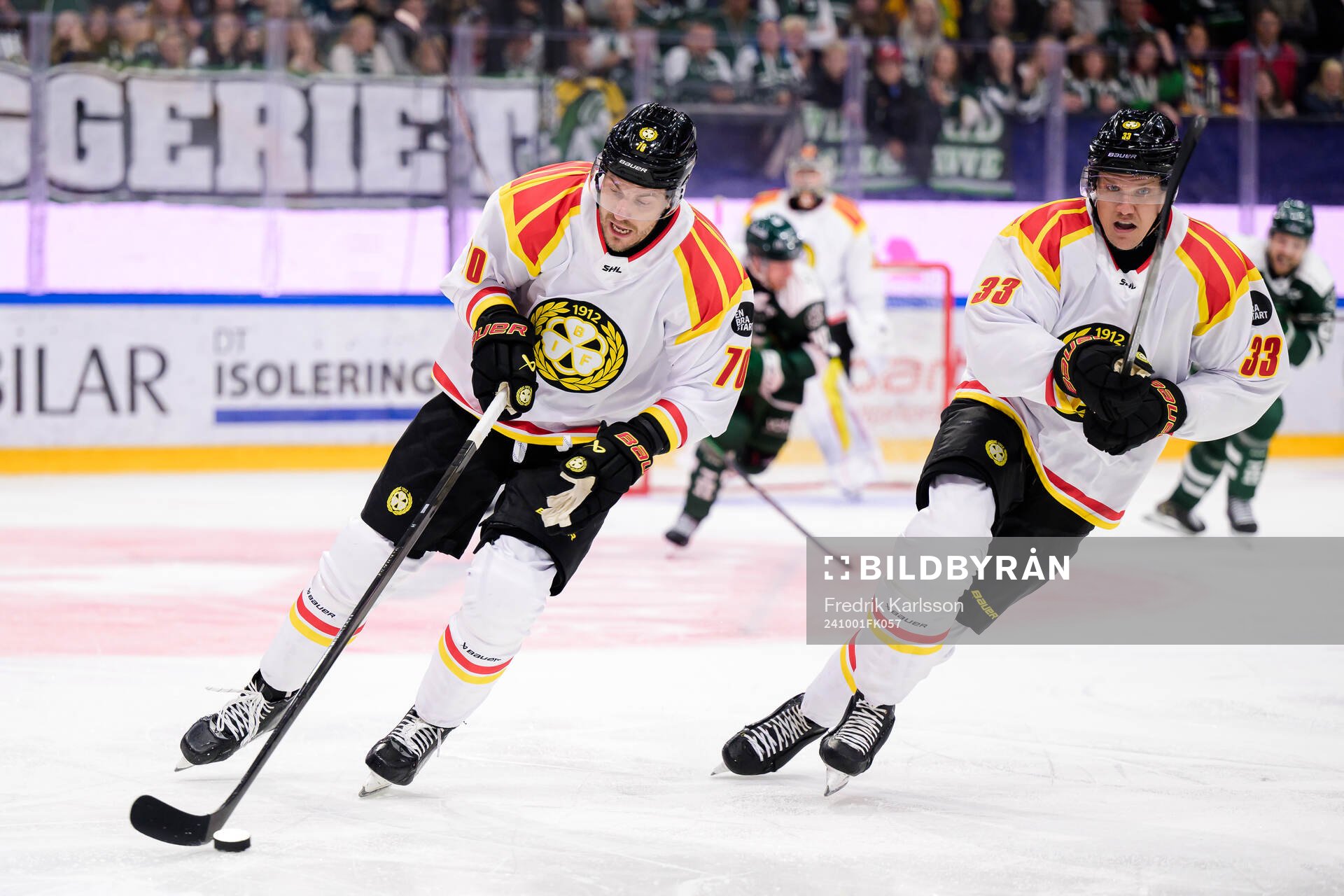 Brynäs Miks Indrasis och Jakob Silfverberg