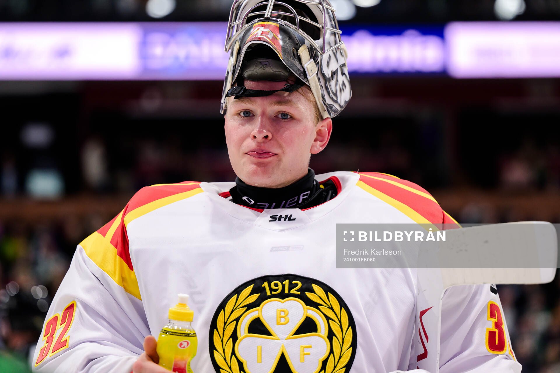 Brynäs målvakt Ludvig Persson
