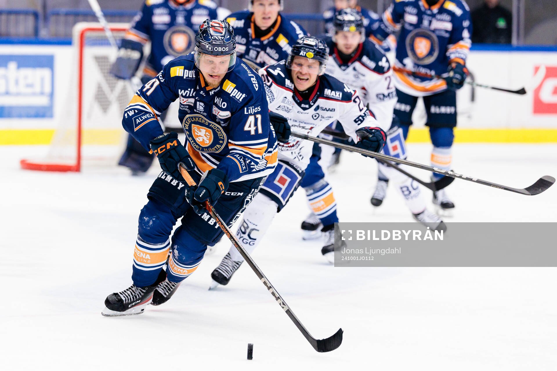 Växjös Ludvig Nilsson och Linköpings Johan Johnsson
