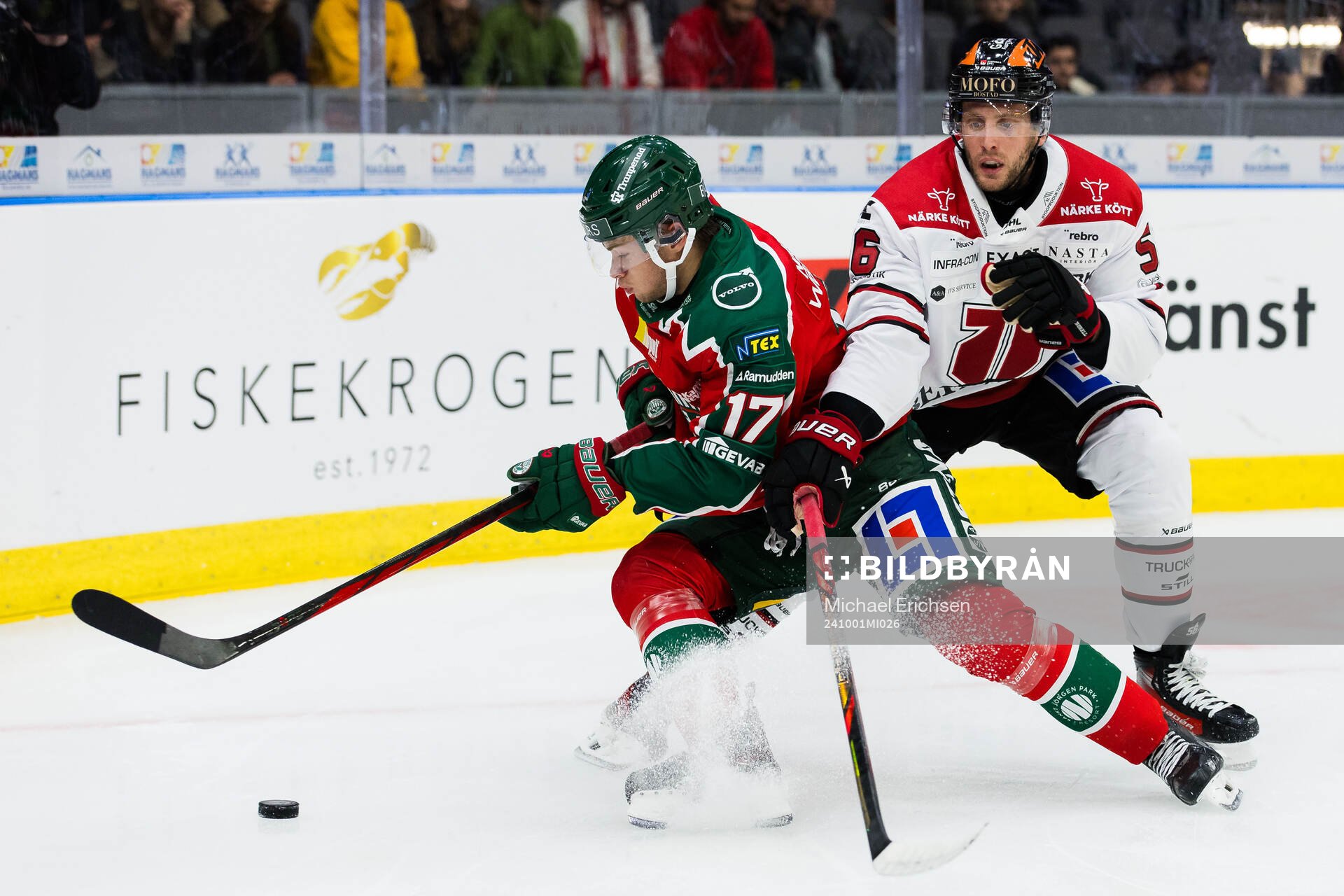 Frölundas Isac Born och Örebros Robin Norell