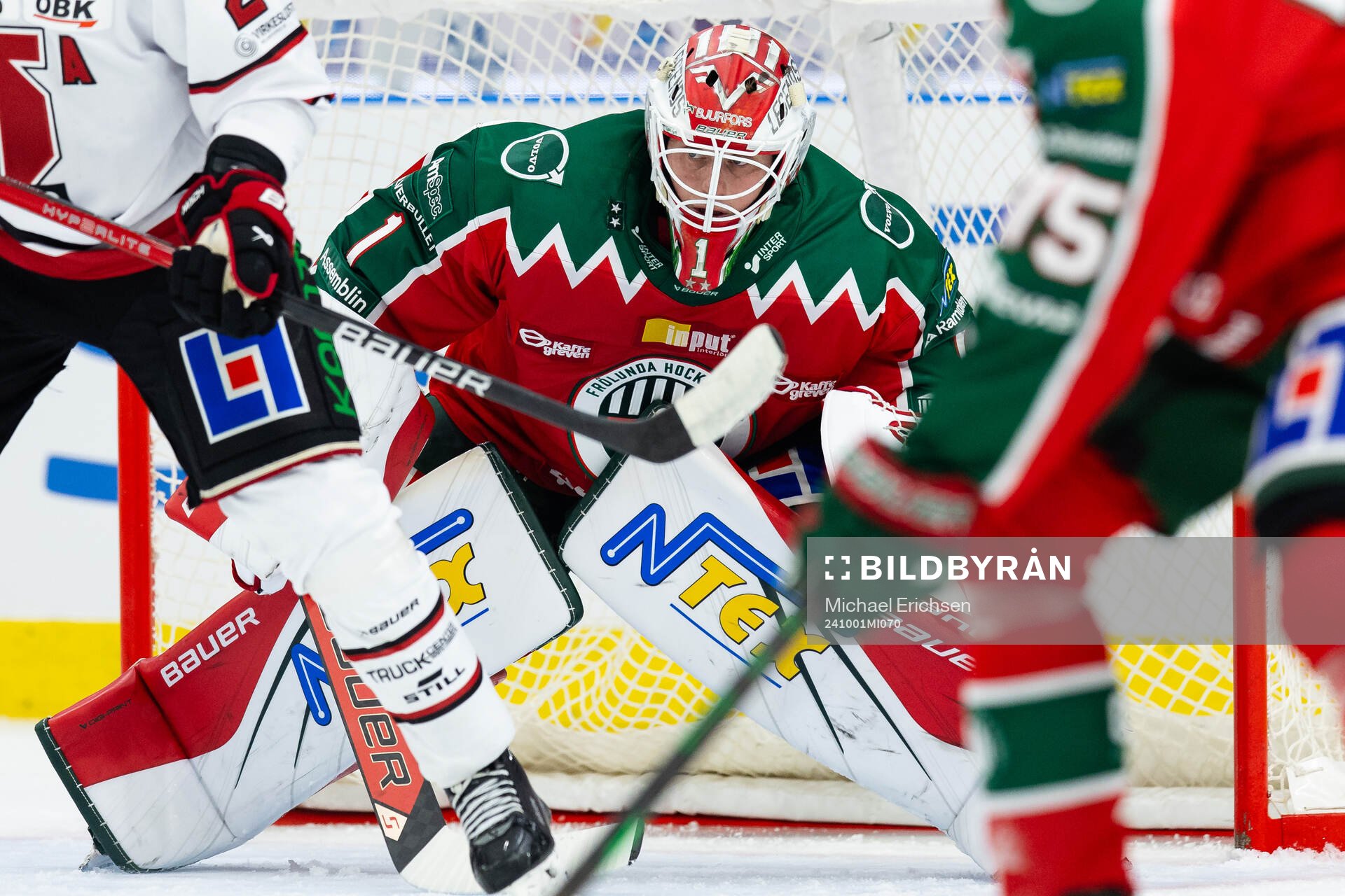 Frölundas målvakt Lars Johansson
