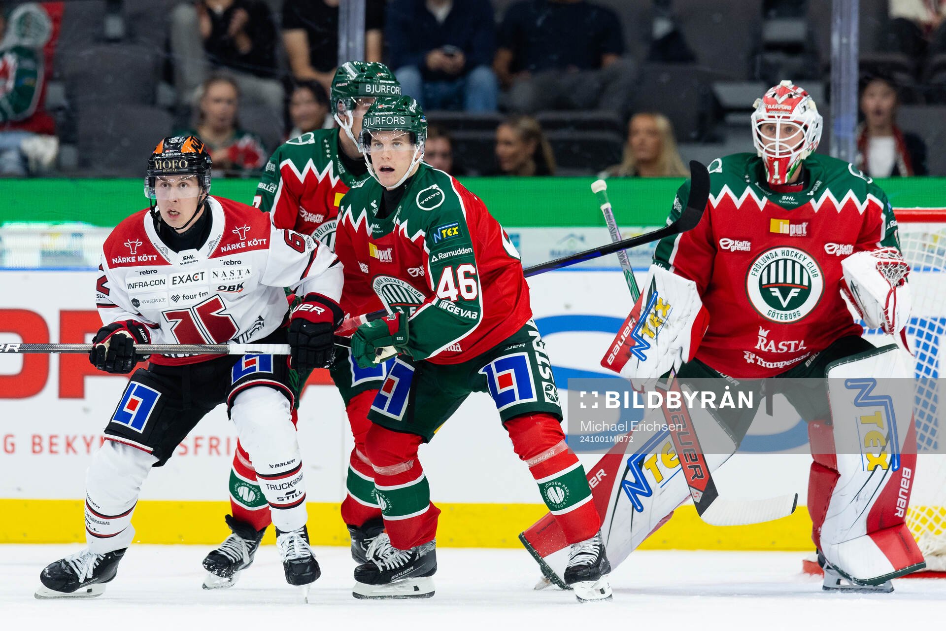 Örebros Robert Leino och Frölundas Dominik Egli