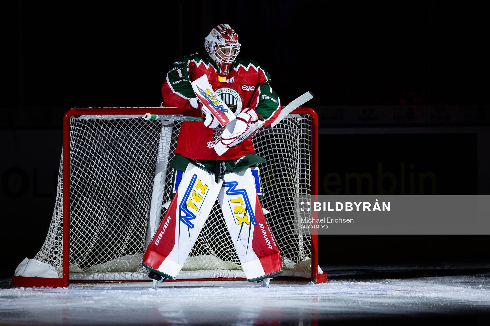 Frölundas målvakt Lars Johansson